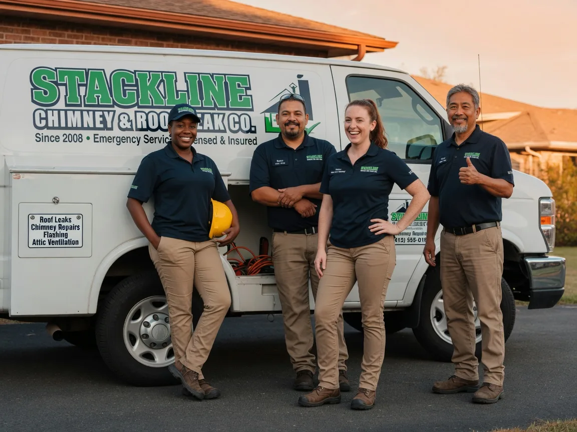 Chimney flashing repair company in Iowa Park, TX